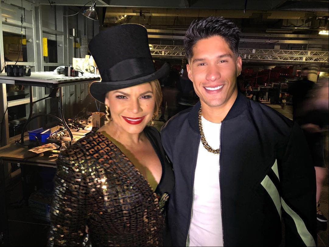 Olga Tañón y Chyno Miranda ofrecieron uno de los mejores performance de la noche
