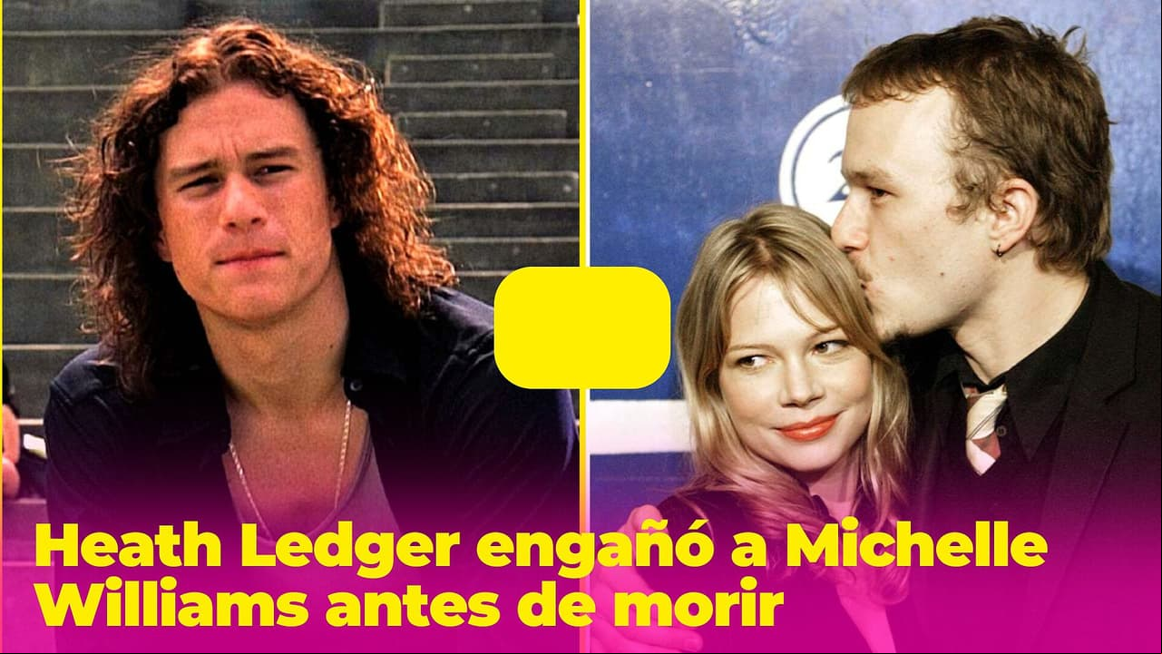 Heath Ledger engañó a Michelle Williams antes de morir y ella no podía superarlo: "Me obsesioné"