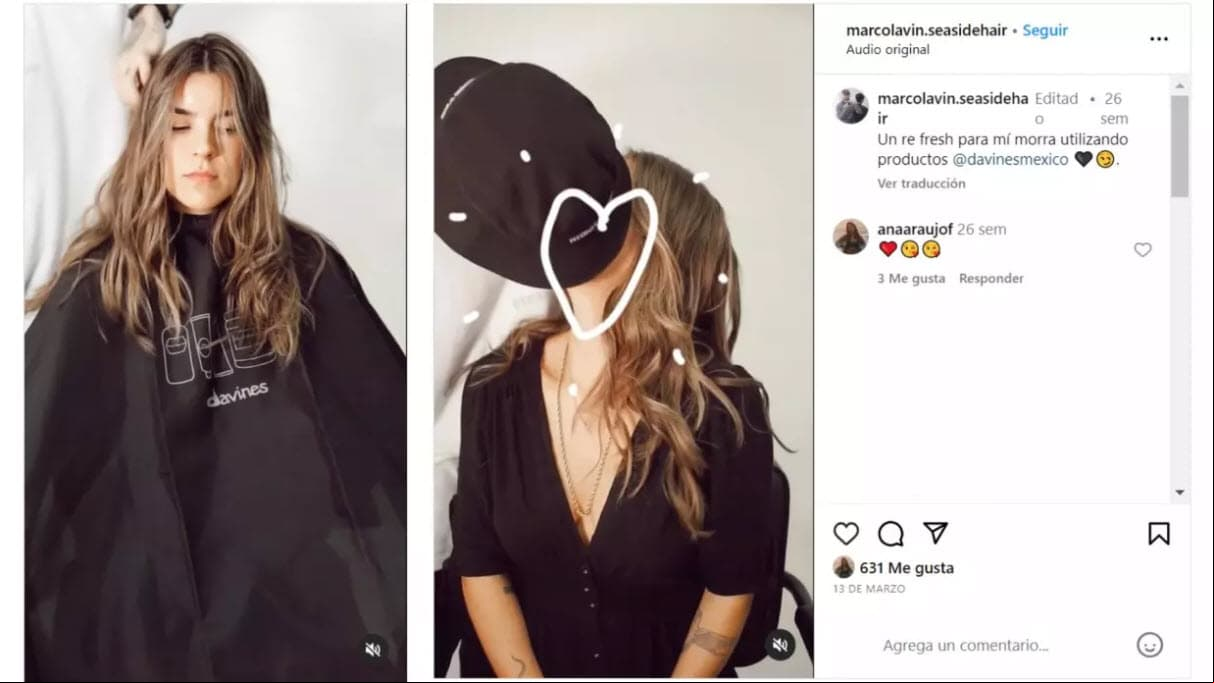 Marco Lavin y Ana Araujo