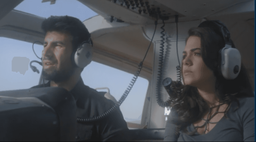 Yolanda y Dave vuelan por primera vez juntos