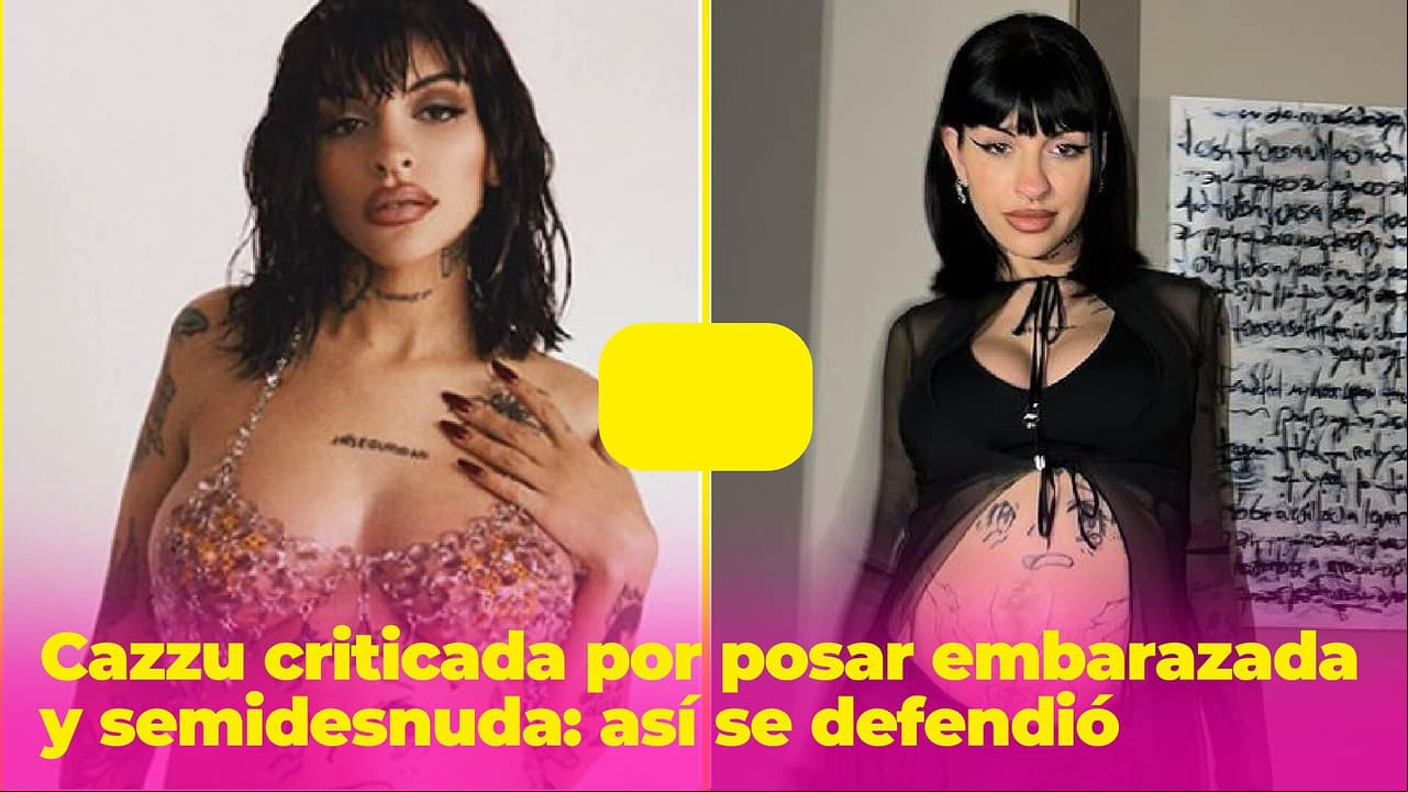 Cazzu no es la mamá que todos esperan: recibió críticas por posar semidesnuda y así se defendió