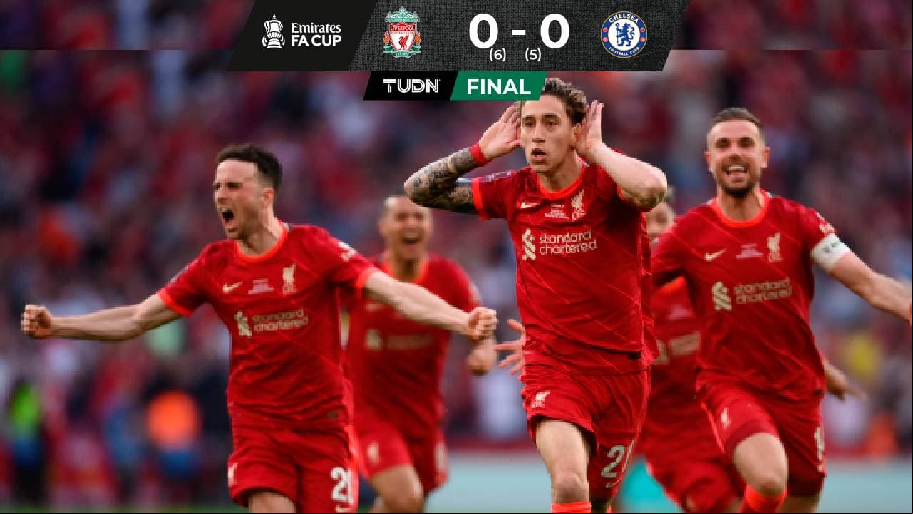 Liverpool (6) 0-0 (5) Chelsea, FA Cup: Video y resumen