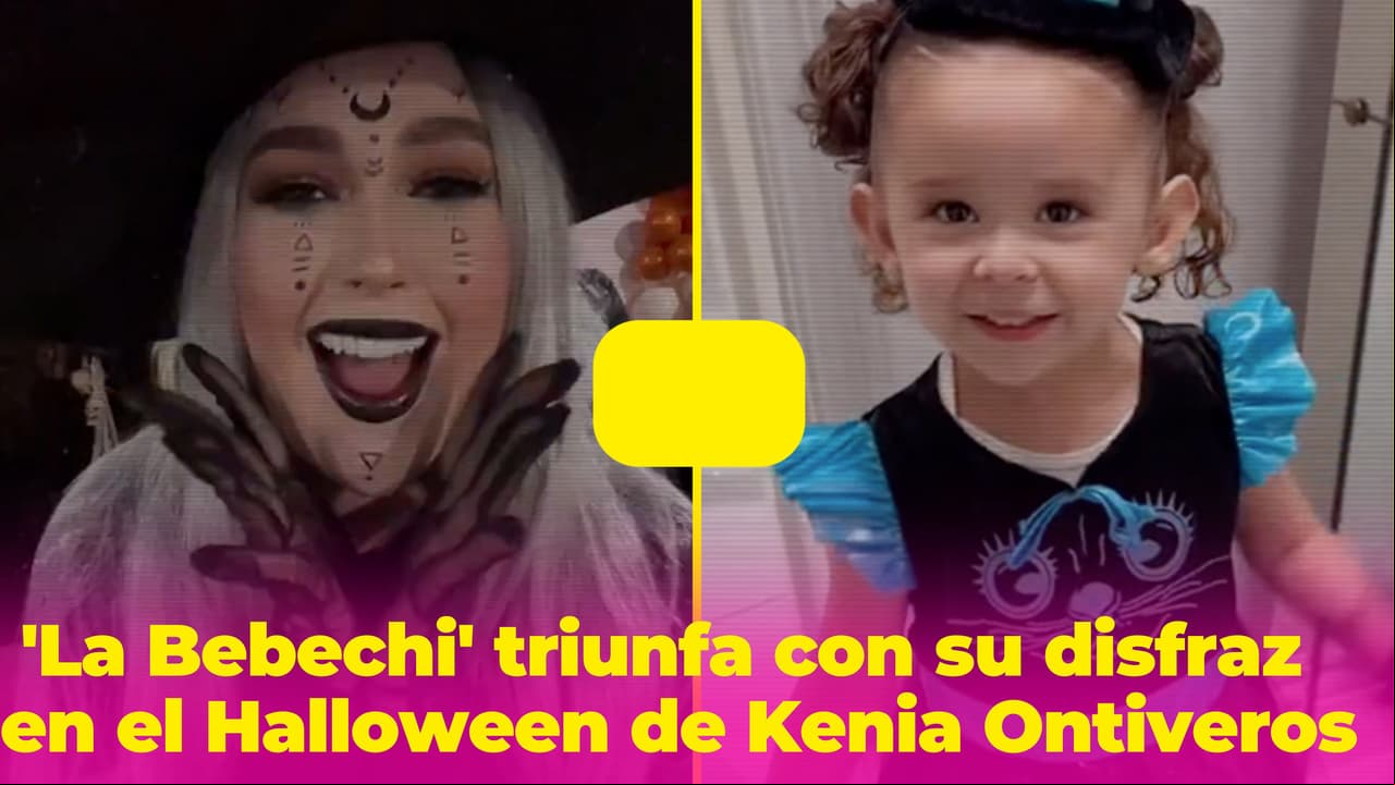 Kenia Ontiveros organiza un lujoso Halloween y 'La Bebechi' se roba cámara con su disfraz
