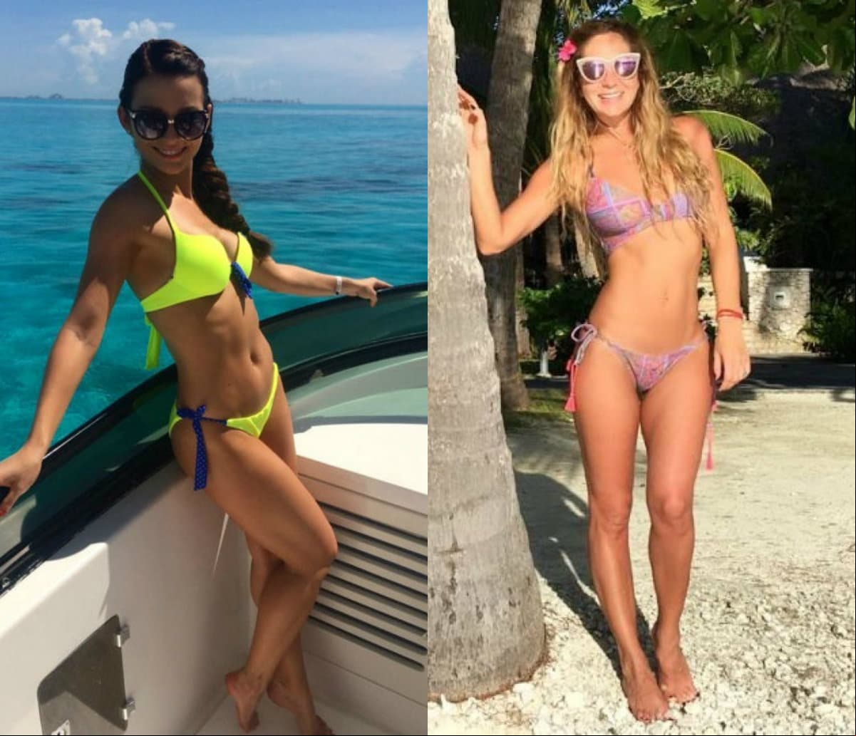 Geraldine Bazán se le fue a la yugular a Irina Baeva...¿Tachándola de robamaridos? Foto: Instagram