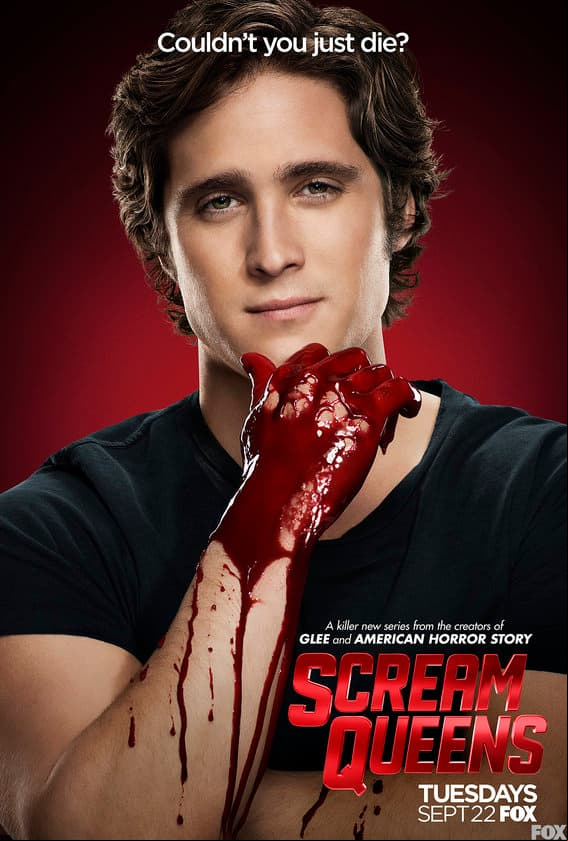Diego Boneta como Pete Martínez en 'Scream Queens'.