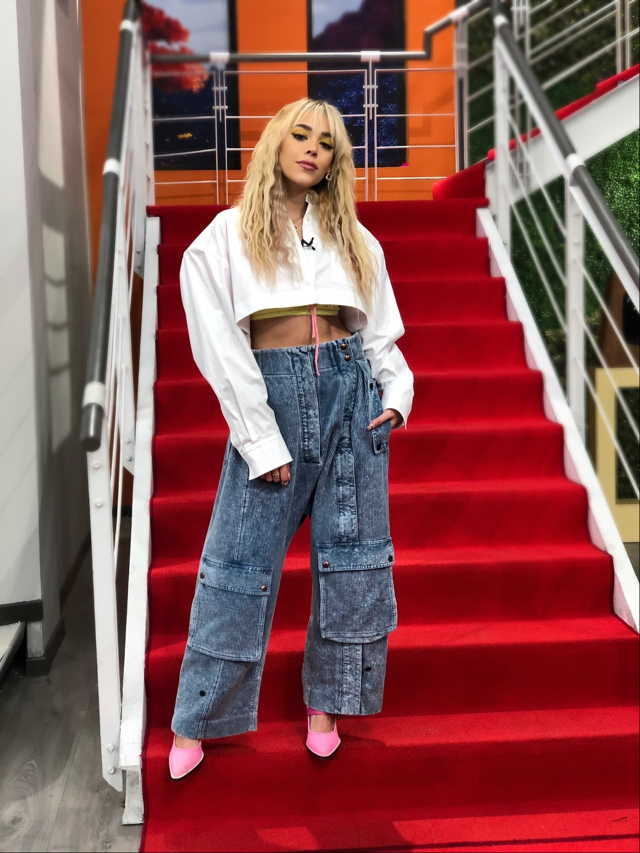 Danna Paola regresa al programa Hoy y revive los mejores momentos de su carrera en las telenovelas 
<br>