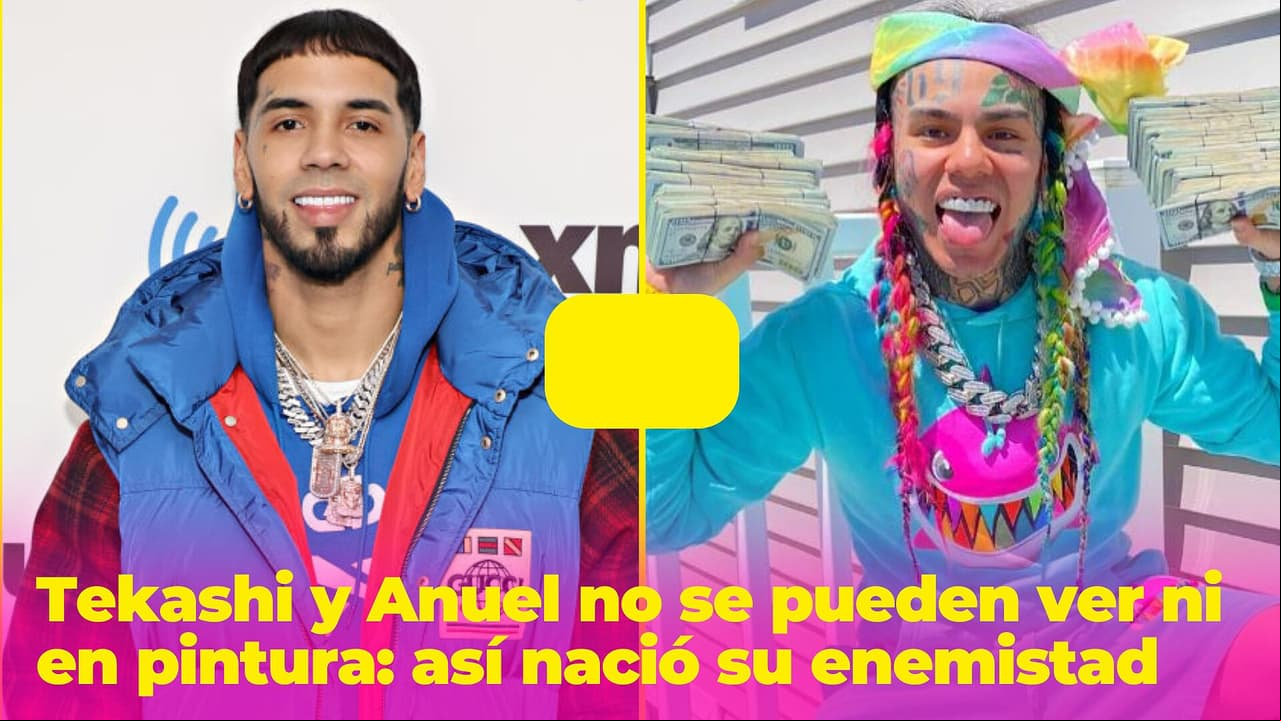 Tekashi y Anuel no se pueden ver ni en pintura, pero no es por Yailin: el origen de su enemistad