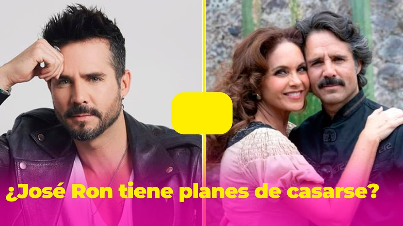 José Ron aclara si ya hay un nuevo romance en su vida: "El amor no tiene edad"