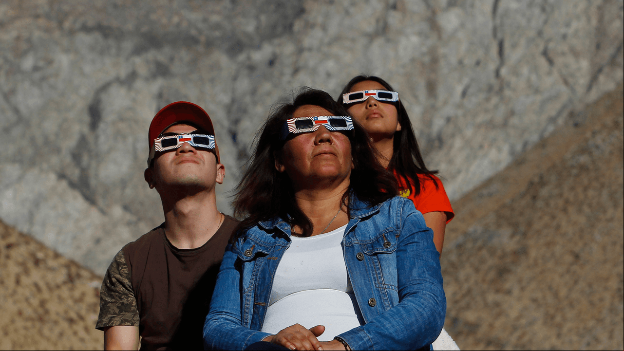 Ver eclipse total de Sol