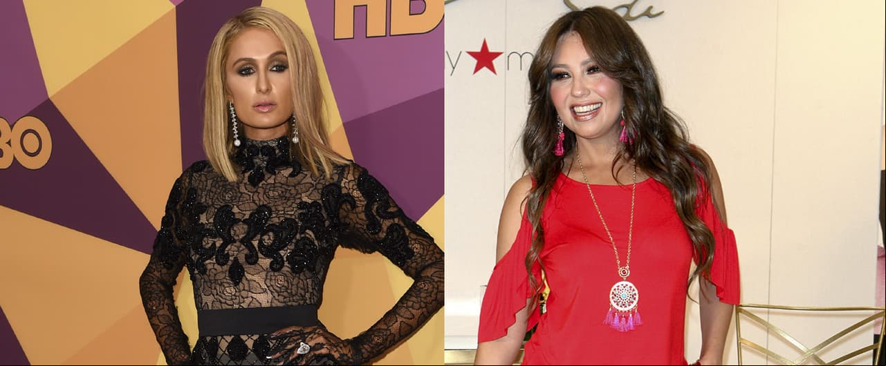 Paris Hilton copia de nuevo un vestido de Thalía