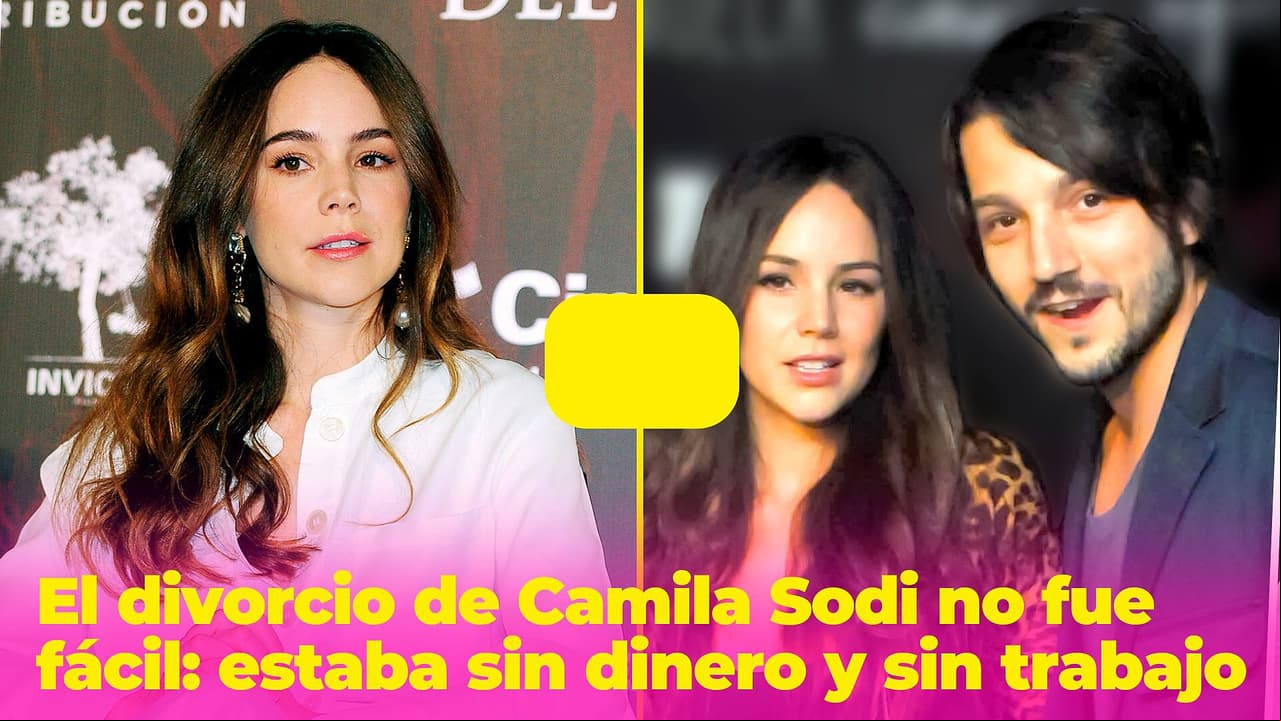 El divorcio de Camila Sodi: sin dinero, sin trabajo y al cuidado de dos hijos