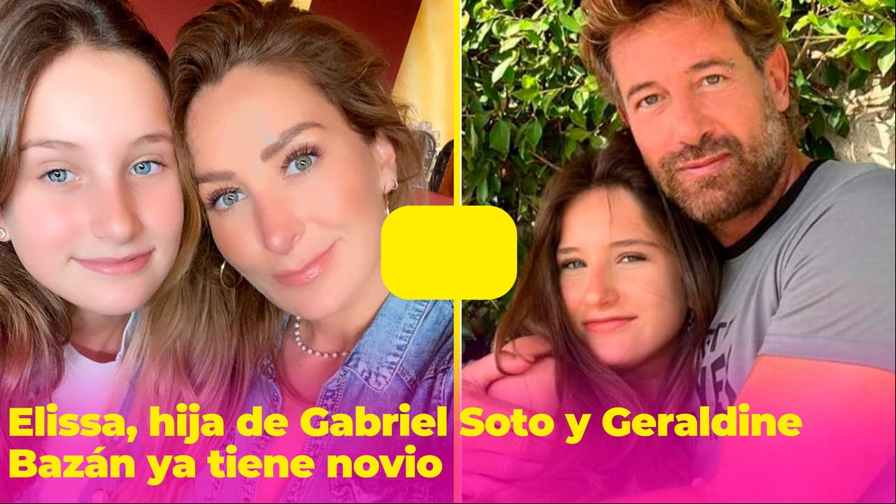 La hija mayor de Geraldine Bazán y Gabriel Soto ya tiene novio a sus 14 años: así lo reveló