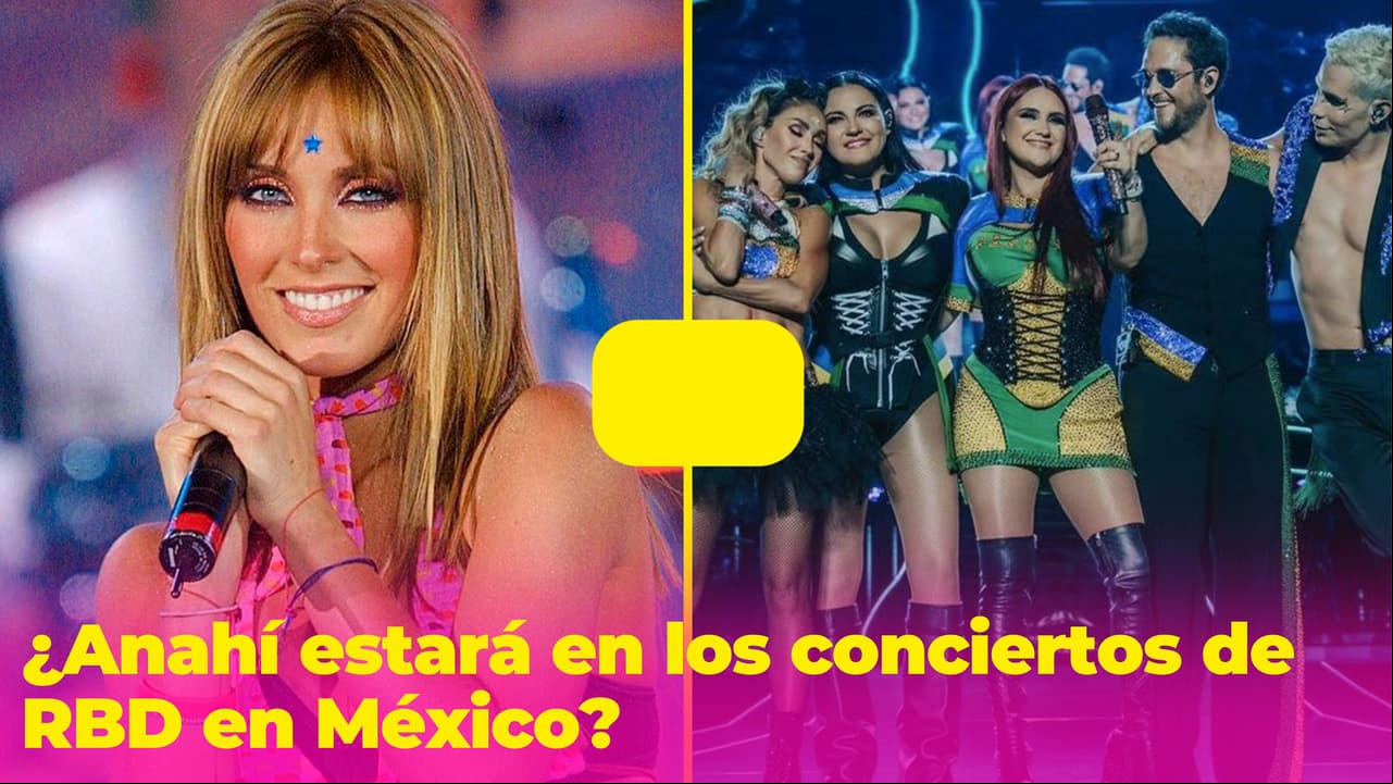 ¿Anahí estará en los conciertos de RBD en México, luego del problema de salud que tuvo?