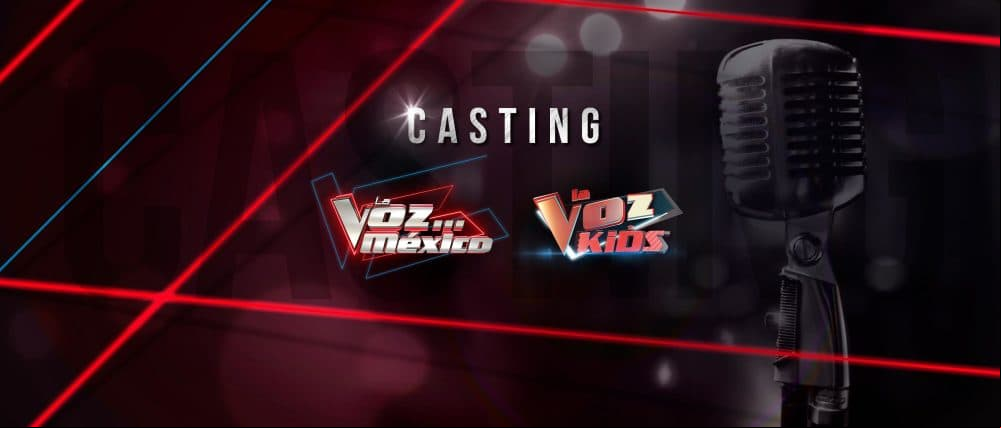 Participa en los castings de 'La Voz Kids' y 'La Voz... México'