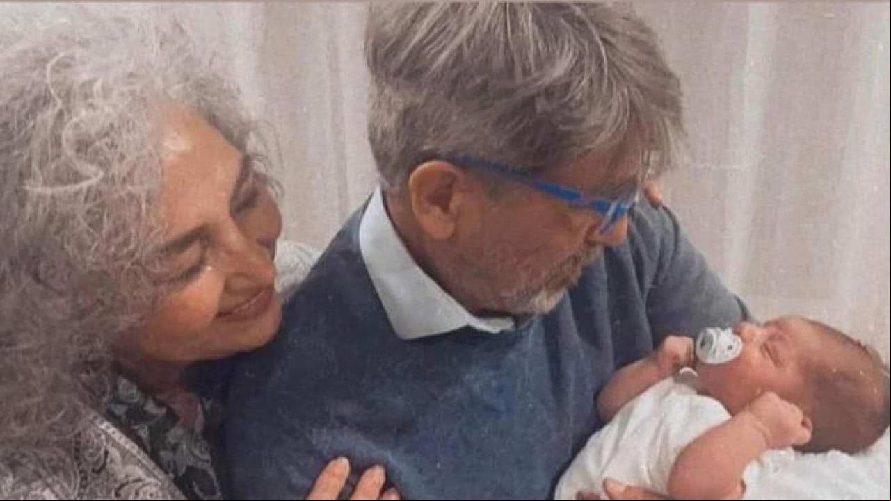 Amanda Miguel reaparece al lado de su nieto y presume su tierna voz
