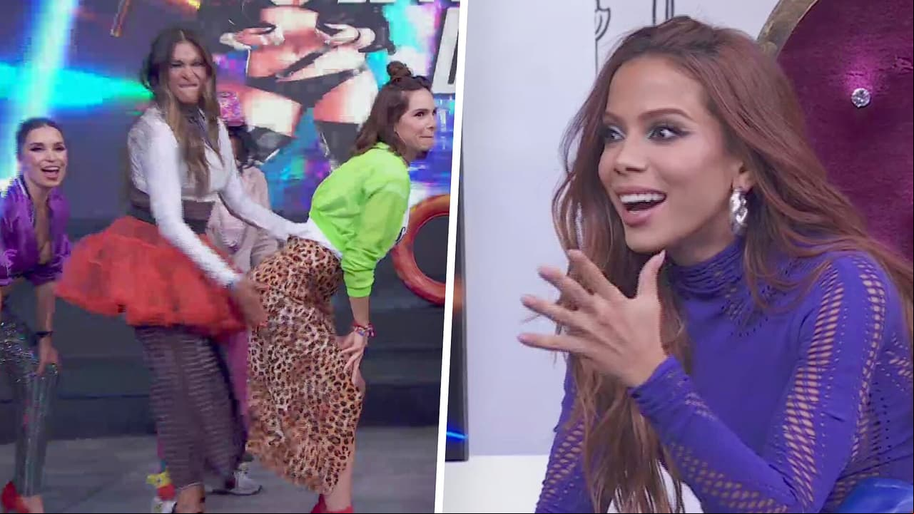 “Nunca he visto tanta gente loca”: Anitta reacciona a la dinámica del twerking en el set