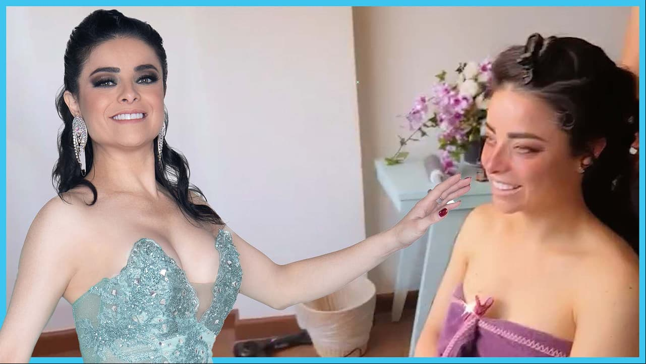 ¡Es hoy! Violeta Isfel comparte cómo se prepara para su boda