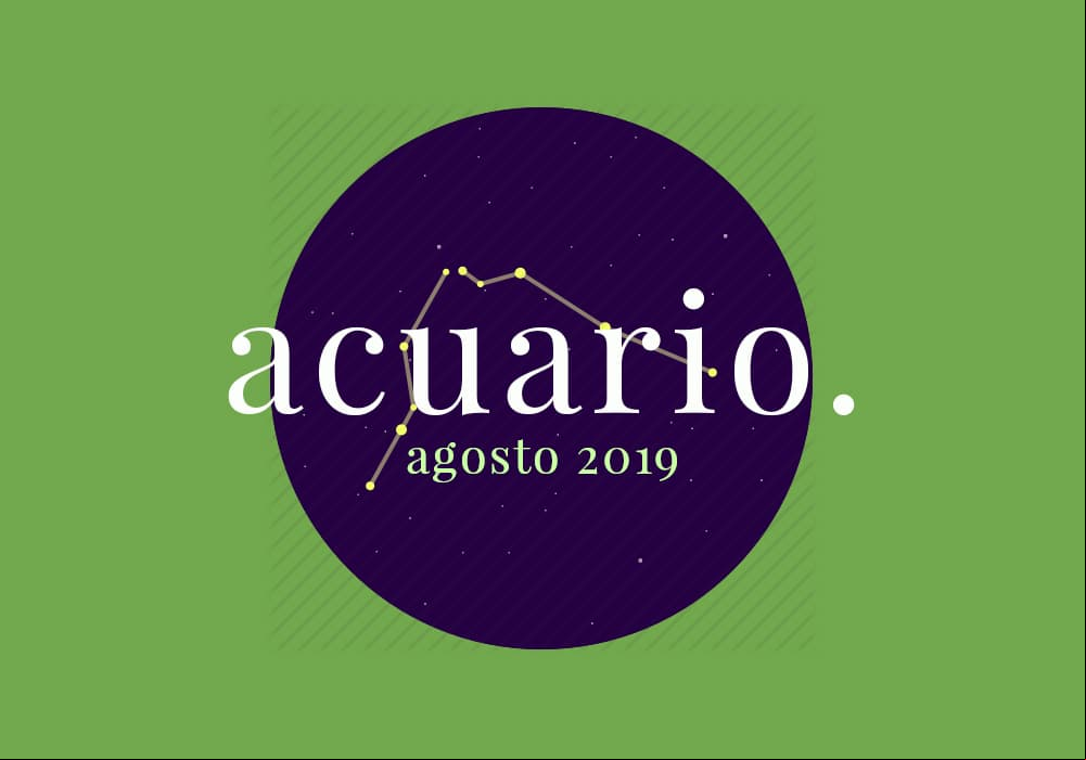 Horóscopo Acuario: ¿cómo será agosto para ti?